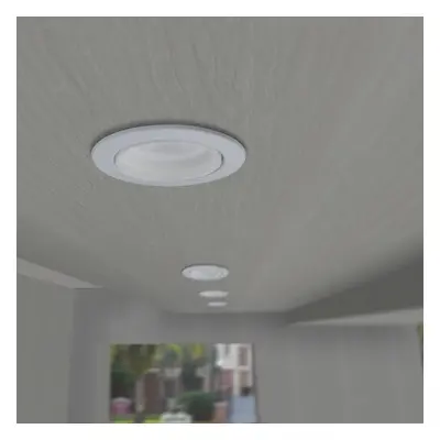 Fumagalli LED stropní svítidlo Teresa 90, GU10, CCT, 6W, bílé