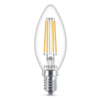 Philips Philips Classic LED E14 B35 6,5W 2700K čirá