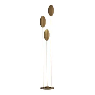 ICONE ICONE Masai LED stojací lampa 927 3 zdroje bronz