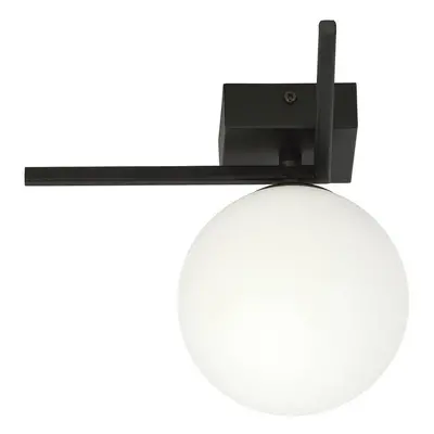 EMIBIG LIGHTING Stropní světlo Imago 1G, 1 zdroj, černá/opálová