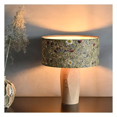 LeuchtNatur LeuchtNatur Pura LED stolní lampa dub/louka