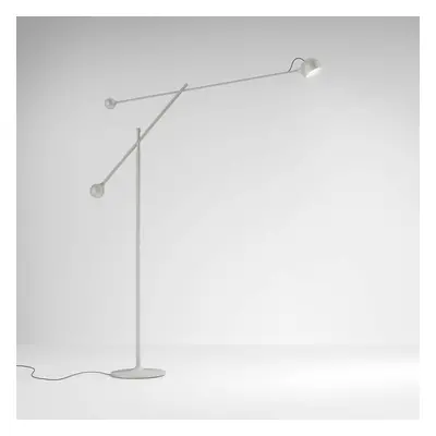 Artemide Artemide Ixa LED stojací lampa stavitelná bílošedá