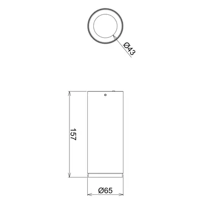 Deko-Light Povrchové LED svítidlo Lucea 10 W černé