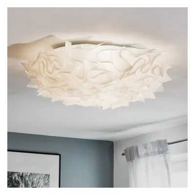 Slamp Slamp Veli designové stropní světlo, 78cm, opálové