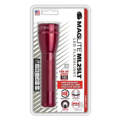 Maglite Svítilna Maglite LED ML25LT, 2 články C, červená