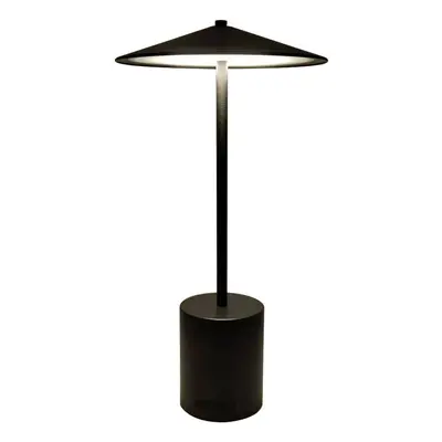 Lindby Nabíjecí stolní lampa Lindby Ayva LED, stmívatelná, černá