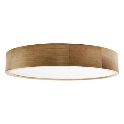 TEMAR LIGHTING Stropní svítidlo Cleo, Ø 57,5 cm, 5 světel, dubové dřevo, E27