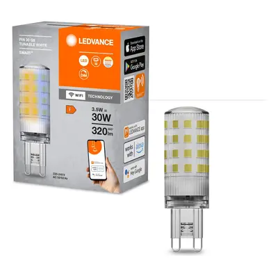 LEDVANCE SMART+ LEDVANCE SMART+ WiFi LED žárovka G9, 3,5 W, CCT stmívatelná