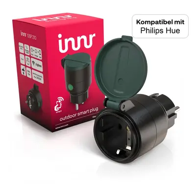 Innr Lighting Venkovní zásuvka Innr Smart Plug, IP44, plast, černá