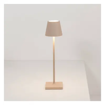 Zafferano Zafferano Poldina mikro dobíjecí lampa IP65 písek