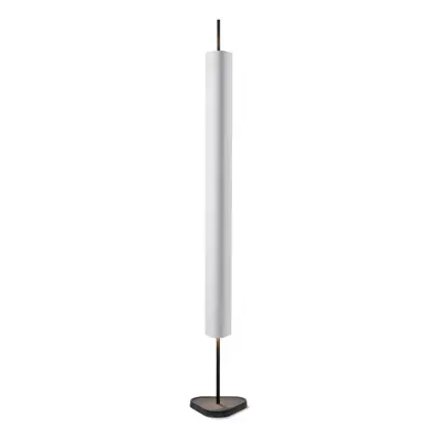 FLOS Stojací lampa FLOS LED Emi, bílá, stmívatelná, výška 170 cm