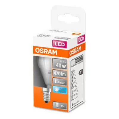 OSRAM OSRAM LED žárovka-kapka E14 4,9W 840 Star, matná