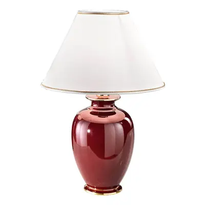 austrolux COLARZ Bordeaux – půvabná stolní lampa, 57 cm