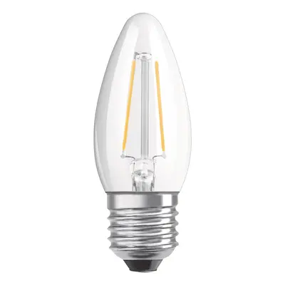 OSRAM OSRAM LED žárovka E27 4,8W bílá teplá stmívat čirá