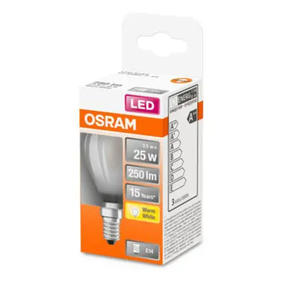 OSRAM OSRAM Classic P LED žárovka E14 2,5W 2 700K matná