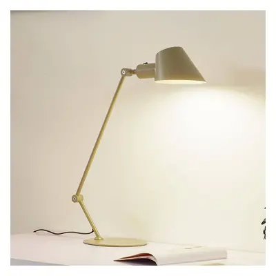 Lindby Stolní lampa Lindby Corali, světle zelená, kov, výška 64 cm