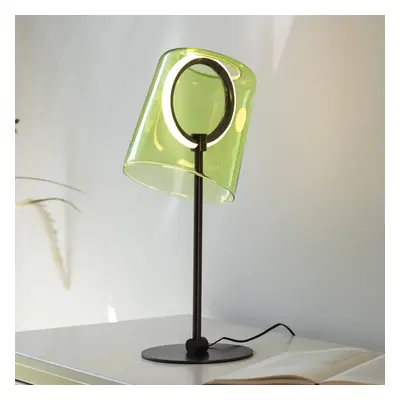 Paul Neuhaus Stolní LED lampa Paul Neuhaus Zula, zelená, výška 42 cm