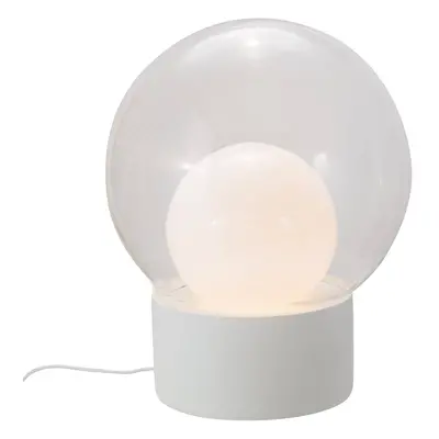 pulpo GmbH stolní lampa Pulpo Boule Medium, čirá/opálová/bílá, sklo