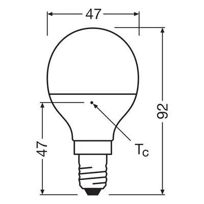 OSRAM OSRAM LED Relax/Active/Sleep kapky E14 4,9W matné 827/840