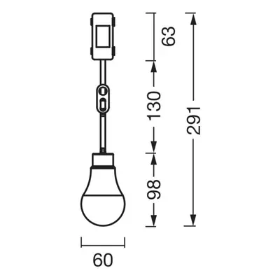 OSRAM LED svítidlo A75 10W 840 1055 lm připojovací krabička, 3 balení