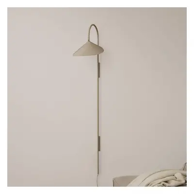 ferm LIVING ferm LIVING Arum Swivel Tall nástěnné svítidlo, béžová, zástrčka