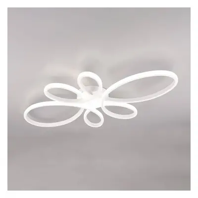 Trio Lighting Stropní svítidlo Fly LED, matná bílá, 4 000 K, 83 cm x 45 cm