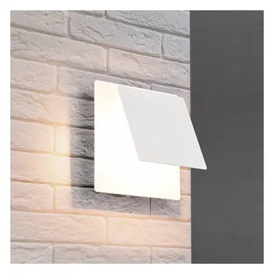 Trio Lighting Nástěnné svítidlo LED Mio, čtvercová čočka, matná bílá, nepřímé osvětlení