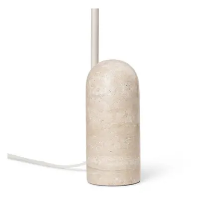 ferm LIVING ferm LIVING Stolní lampa Arum, béžová, mramor, ocel, 50 cm