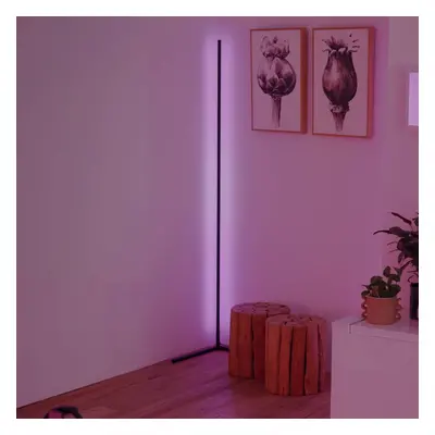 LEDVANCE SMART+ LEDVANCE SMART+ WiFi Floor Rohová stojací lampa černá 200 cm