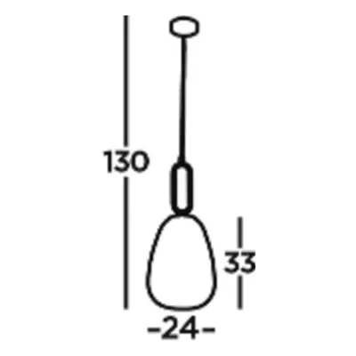 Searchlight Závěsné svítidlo Elixir, barva nikl/čirá, sklo, Ø 24 cm, E27