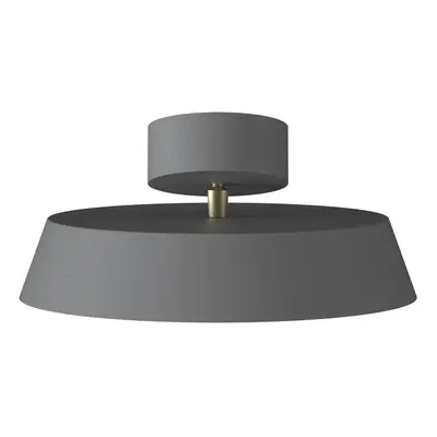 DFTP by Nordlux LED stropní svítidlo Kaito 2 Dim, šedé, Ø 30 cm, stmívatelné