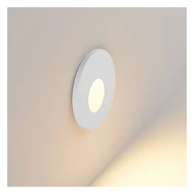 Molto Luce Molto Luce LED vestavné svítidlo Wall 68R RD bílé, hliník, CCT