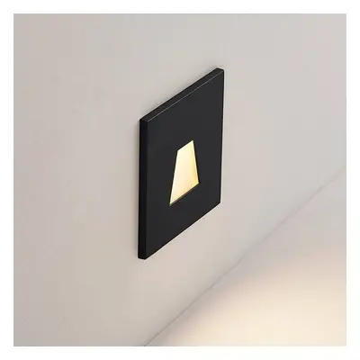 Molto Luce Molto Luce LED vestavné svítidlo Wall 68R IP44 SQ, černá, CCT