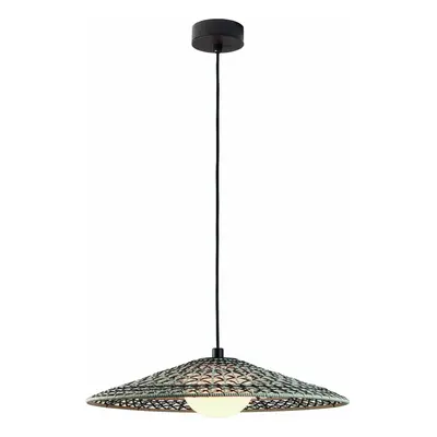 Bover Venkovní závěsná lampa Bover LED Nans Balis S/55, hnědá/hnědá