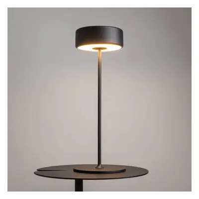 Maytoni Dobíjecí stolní lampa Maytoni LED AI Collaboration, hliník, černá