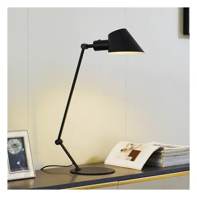 Lindby Stolní lampa Lindby Corali, černá, kov, výška 64 cm