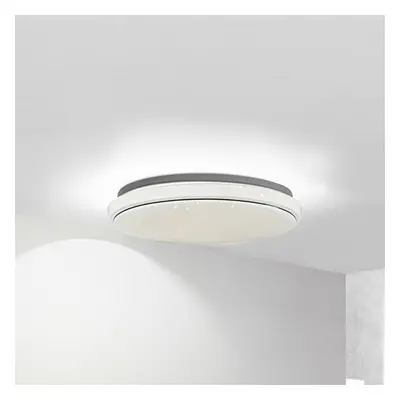 Lindby Lindby LED stropní svítidlo Glamo, Ø 39 cm, chrom, bílé, IP44