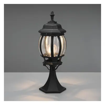 Trio Lighting Podstavec Elvo, matně černý, výška 49 cm, hliník