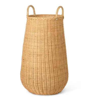 ferm LIVING ferm LIVING koš na prádlo pletený, Ø 42 cm, výška 80 cm, ratan