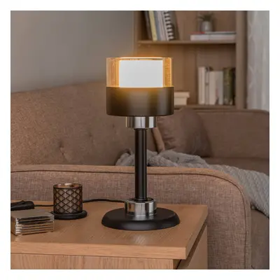 Avonni Stolní lampa ML-4288-1BSY z kovu a skla