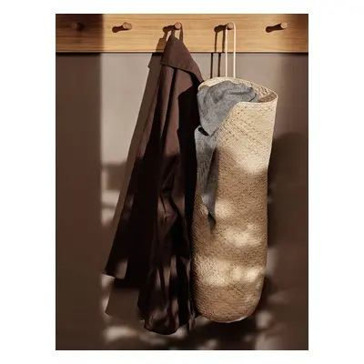 ferm LIVING ferm LIVING Sato Dlouhý koš, výška 80 cm, Ø 20 cm, ratan