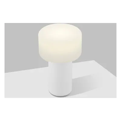 HELL Nabíjecí stolní lampa Tiny-B LED, bílá, výška 13 cm, IP54, USB