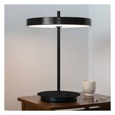 UMAGE Stolní lampa LED UMAGE Asteria Table, USB, černá/černá