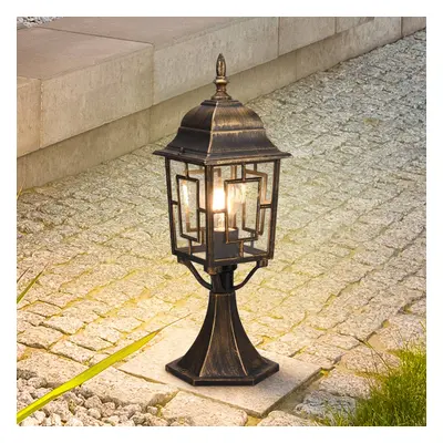 Trio Lighting Podstavec Volturno, barva rezavá, výška 47 cm, hliník