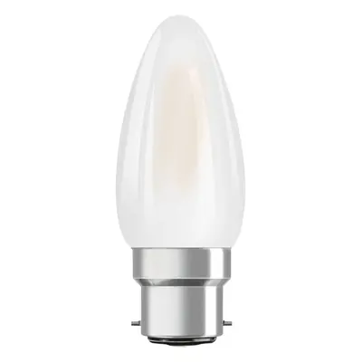 OSRAM OSRAM LED svíčka B22d Classic 827 4W matná