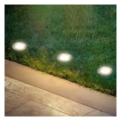 Briloner Zapuštěné LED reflektory 3915032 IP67 12V 3x prodloužení 4,5 cm nerezová