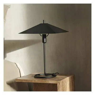 ferm LIVING ferm LIVING Stolní lampa Filo, černá, hranatá, železo, 43 cm