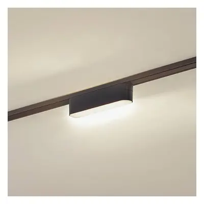 Lindby Lindby LED pásek 48 V Lumaro, černý, 5W, plast, stmívatelný