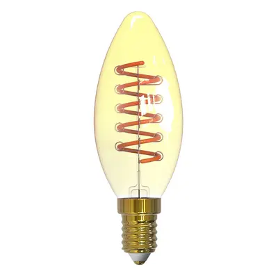 Arcchio Arcchio LED svíčka, E14, 4,9 W, jantarová, 1800 K