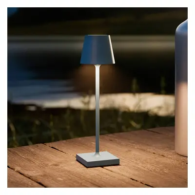 Sigor Nuindie kapesní LED dobíjecí stolní lampa, modrá, IP54, stmívatelná